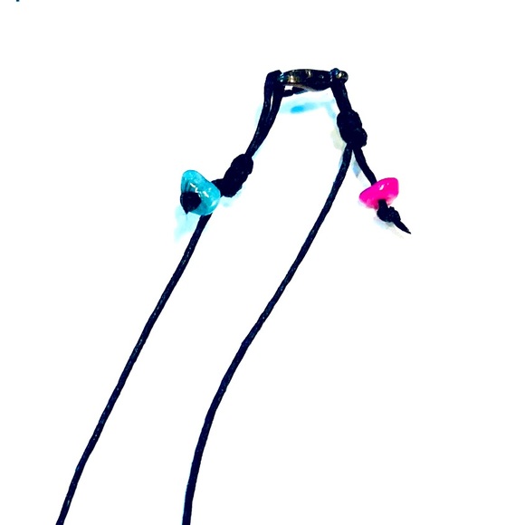 Handmade Pink Brontosaurus Dinosaur Necklace - Picture 3 of 3